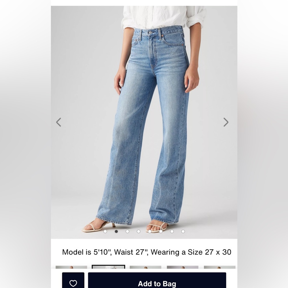 Levi’s Ribcage Wide Leg